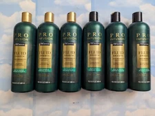 LOT (6) TRESEMME PRO INFUSION FLUID SMOOTH SHAMPOO & CONDITIONER    16.5 FL OZ
