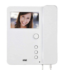 Urmet Miro 1750/1 Videocitofono a Colori con Cornetta 2 Fili - Bianco