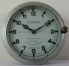 Ancienne montre ou horloge automobile Novitas 12v Suisse
