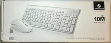JoyAccess 2.4G Wireless Quiet Keyboard and Mouse Set - FAST FREE SHIPPING