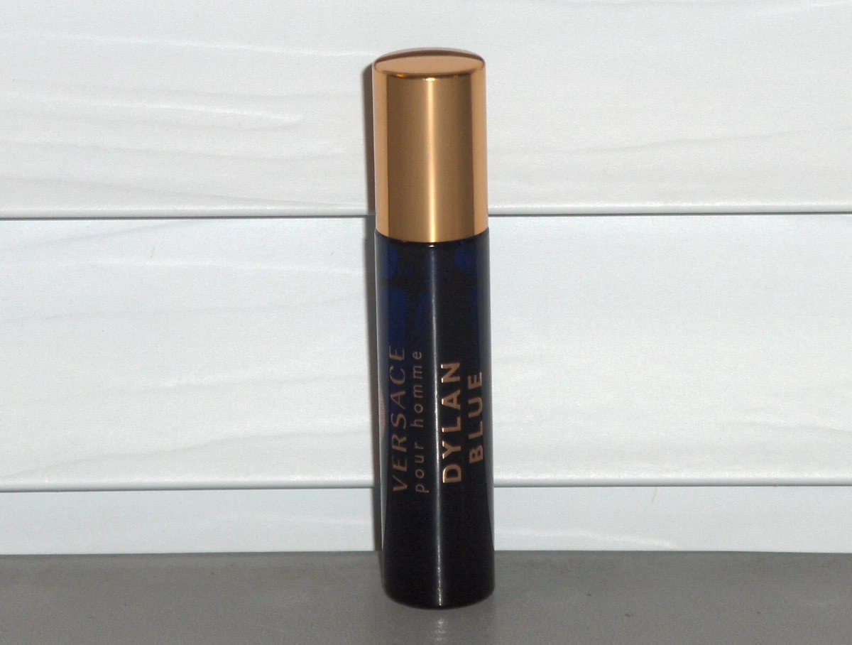 VERSACE DYLAN BLUE Men s .17 oz. 5 ml Eau de Toilette Small Travel Spray