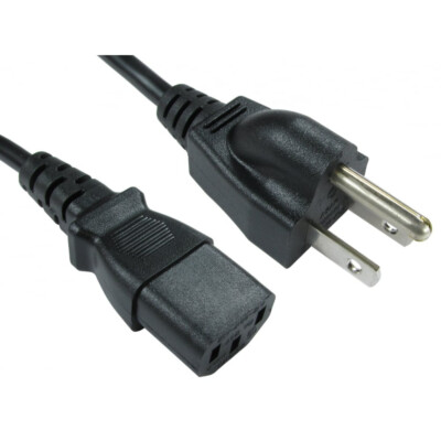 2m Stromkabel 3 Pin US Stecker auf C13 Netzkabel Wasserkocher