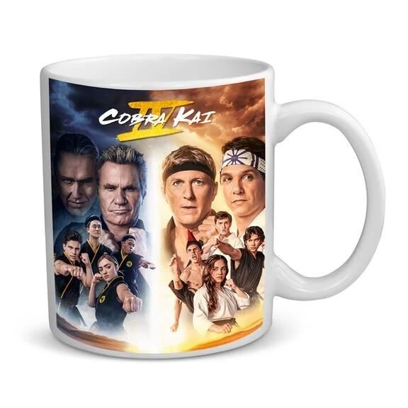A1 POSTER ART Cobra Kai CC2 Karate Kid Coffee Tea Cup Mug