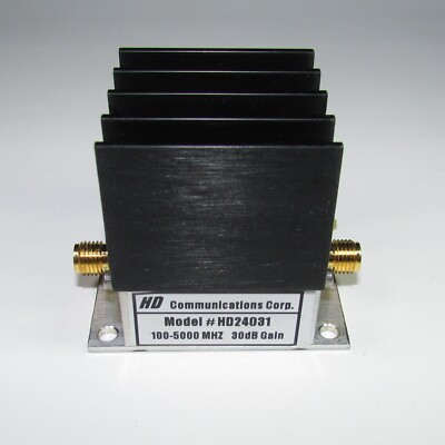 1pc HD HD24031 100-5000MHz 30dB 20dBm SMA RF Amplifier
