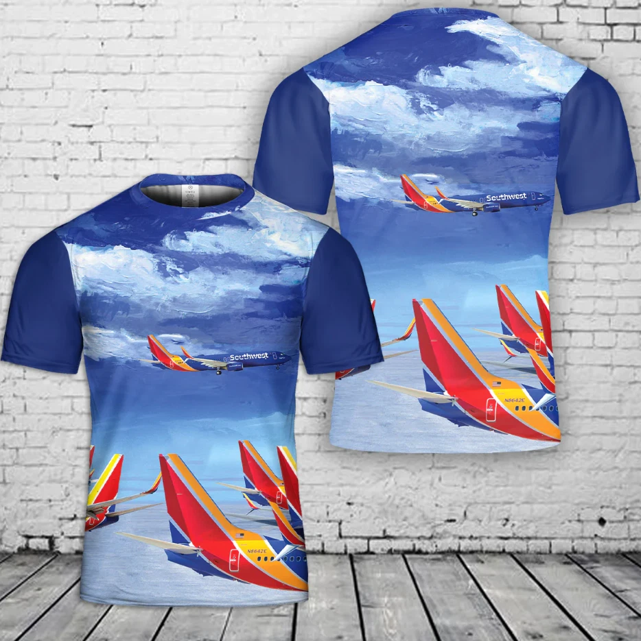 Southwest Airlines 3D Double Sided T-Shirt