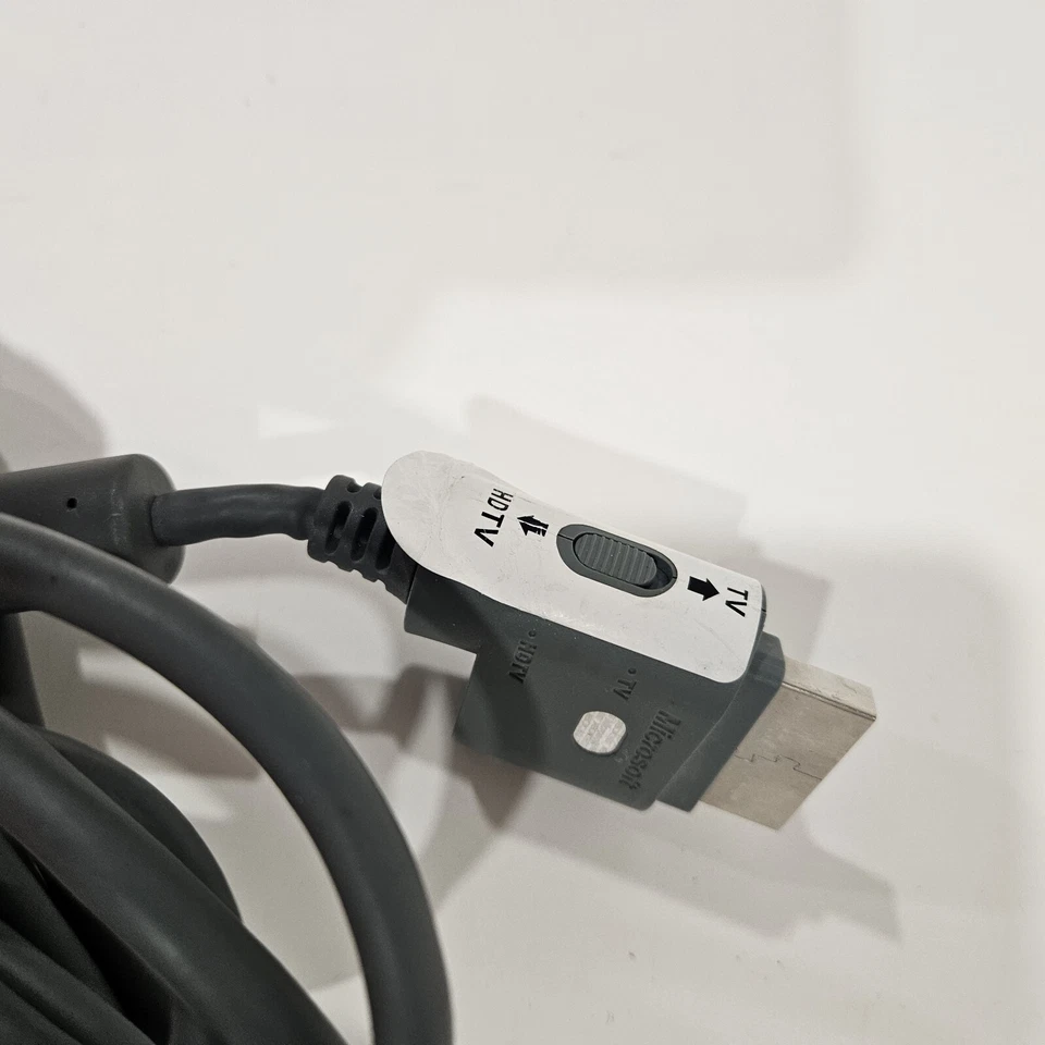XBOX 360 Component AV HD TV Cable Composite Audio Video Lead OFFICIAL MICROSOFT - Image 3 of 4