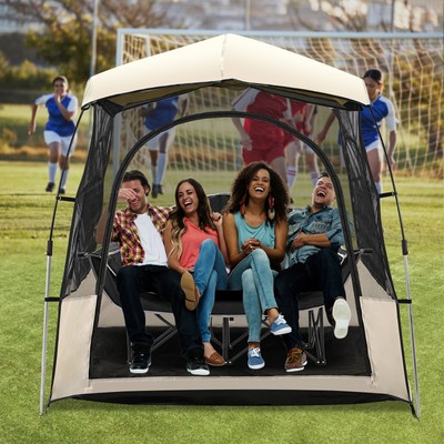 New Sport Tent Outdoor Screen House Pop-Up Instant Weather Proof Pod Bubble Tent