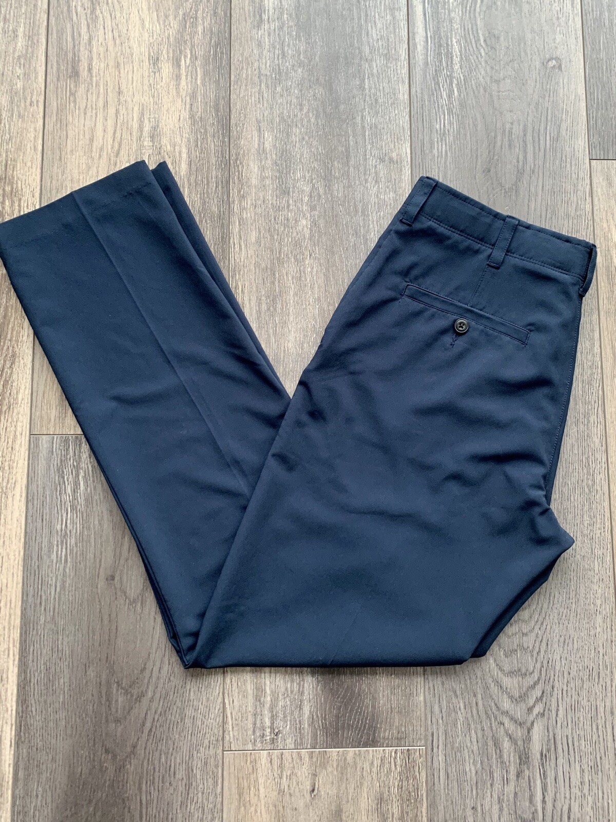 Mens BEN HOGAN Navy Blue Golf Pants Size 32x32 EUC Business Casual Flat