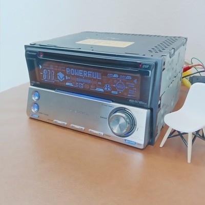 Pioneer Carrozzeria FH-P077MD 2DIN MD CD Player Car Audio Tested