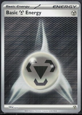 Basic Metal Energy - 024 Common SVE: Scarlet & Violet Energies NM