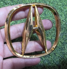 Honda Acura Emblem Logo Gold Oem 1 Pcs