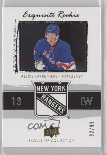 2020 Upper Deck Black Diamond Retro Rookies 92/99 Alexis Lafreniere