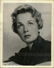 1955 Press Photo Actress Hildy Parks in "Star Tonight: Not for Me" - pix20709
