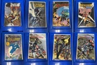 GRAPHIC NOVEL LOT · 8 TPBS · SPIDER-MAN, BATMAN, ROBIN, PUNISHER, ROCKETEER, CAP