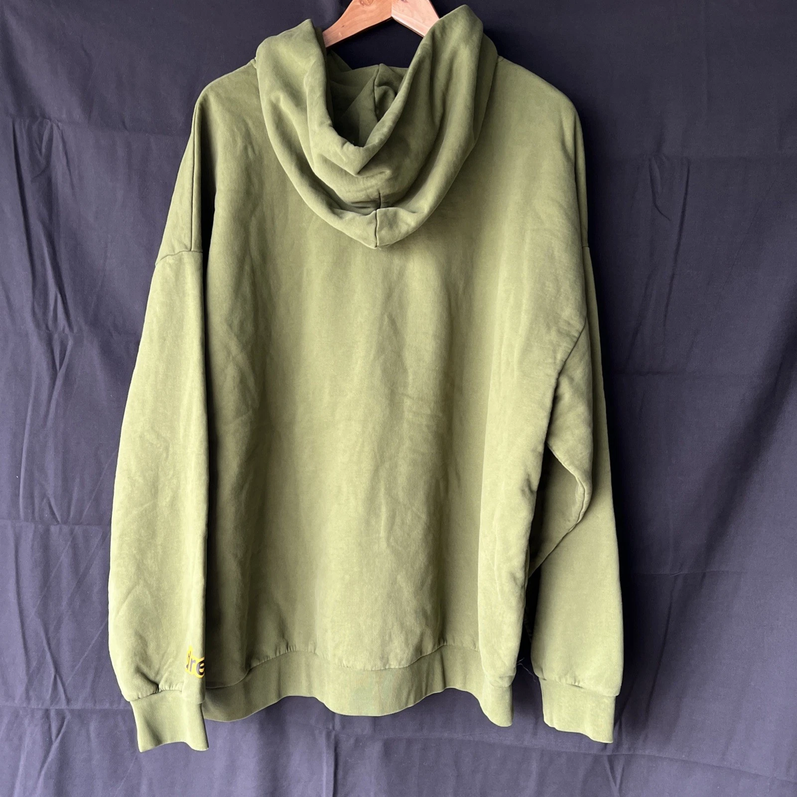 UNDERCOVER Felpa con cappuccio Drew Ho Secret Midnight Olive taglia XL ...b34