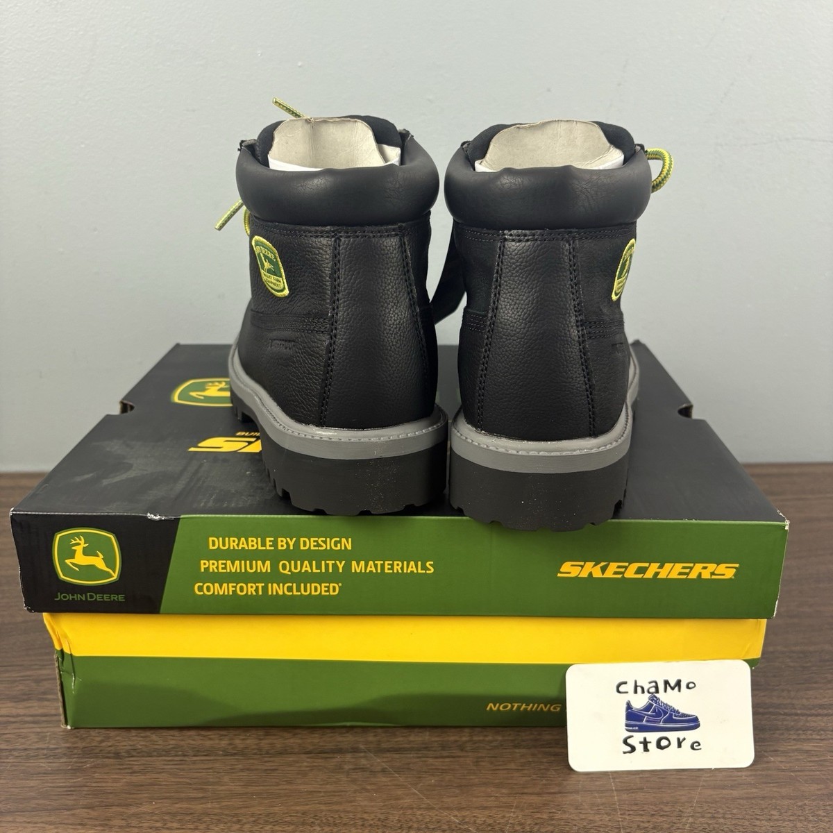 Skechers John Deere Sergeants Dozer Industrial Boots 256000  display picture 3
