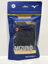 Mizuno Padded Elbow Sleeves - Black L/XL