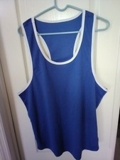 Bodybuilding Men Gym Muscle Workout Tank Top Y Back Stringer Shirt Size X Large