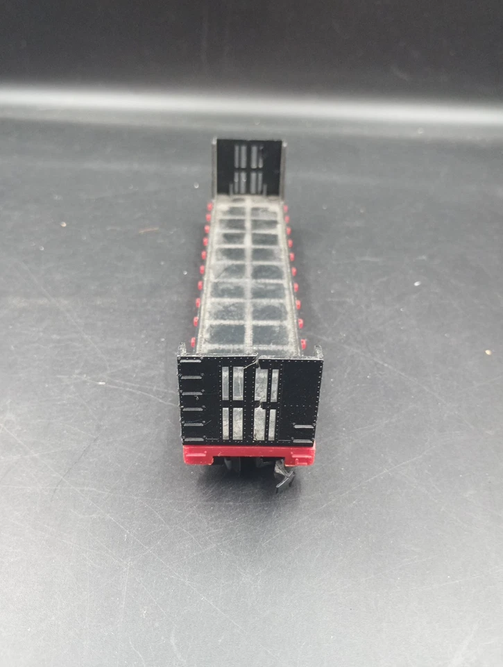 (2) USED Tyco HO Scale 50' Bulkhead Flat Car Southern #4365 Read Description - Image 3 of 4