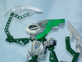 Lego Bionicle Warriors 8622 NIDHIKI the Dark Hunter - Complete 2004 set&nbsp;