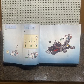 LEGO Space Police Truck Getaway Instruction Manual Booklet Only #5972 No Bricks