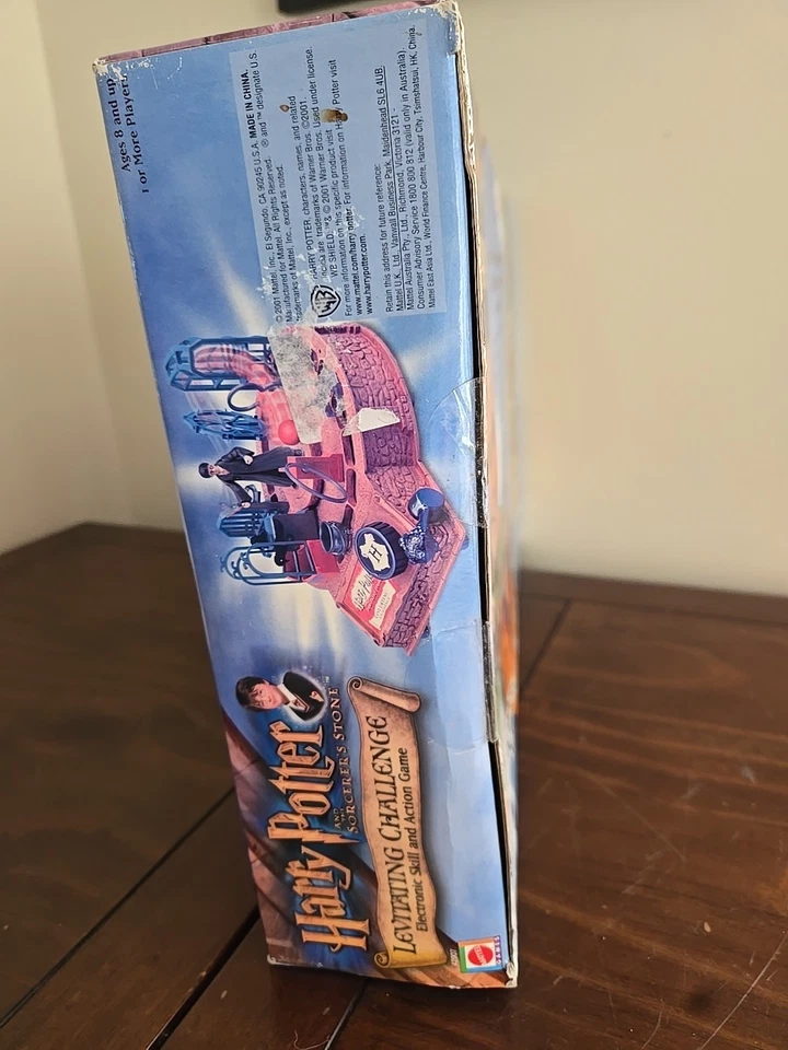 Sellado Nuevo De Colección Harry Potter Sorcerers Stone Levitating Challenge Juego Electrónico Foto 4 de 4