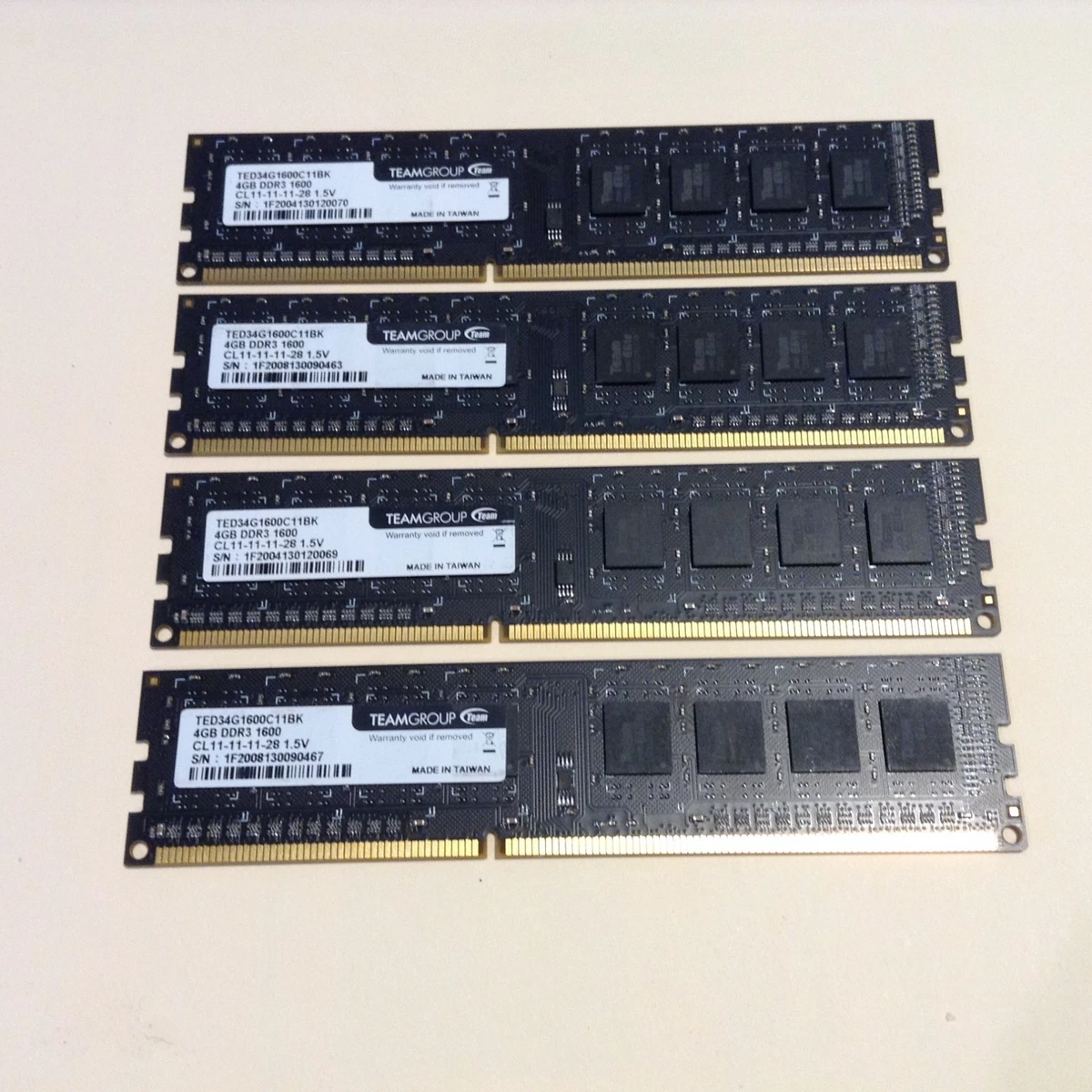 Team Group DDR3 SDRAM 8 GB Total Capacity Memory (RAM) for sale | eBay
