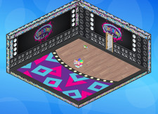 Webkinz Classic Rock Stadium Wallpaper  Flooring Virtual Item