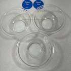 Vintage PYREX Glass Bowls #322 Set Of 3 Clear 6” Mixing Bowls Corning NY USA