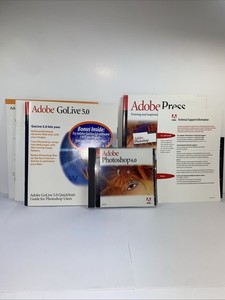 Adobe Photoshop 6.0  *NO serial number Or Code Pre-Owned