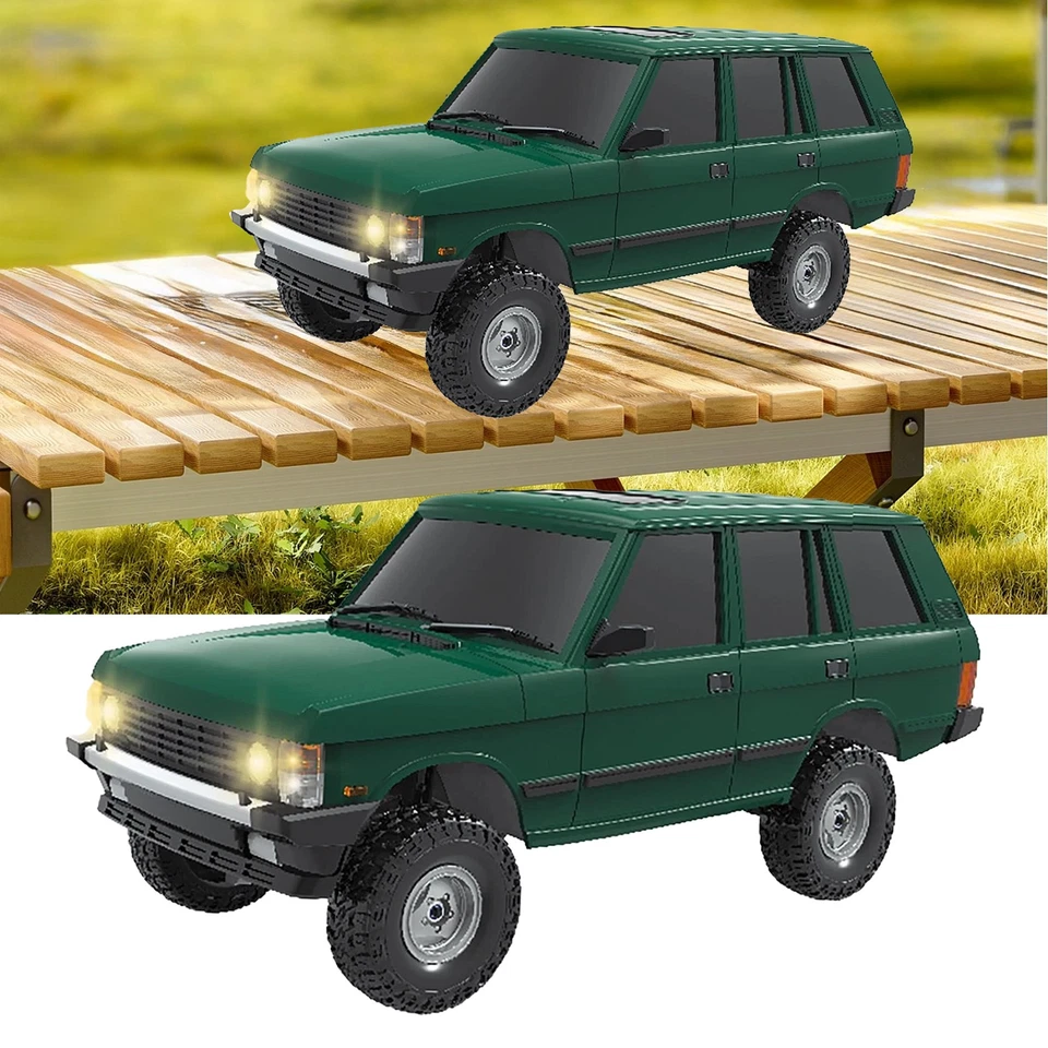 LDRC LD18401 4*4 RC Climbing Car 1/18 Rock Crawler Car Model RTR Brushed MotorSZ - Image 3 of 4
