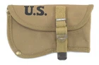 US WW2 Military Hatchet Ax cover Khaki marked "JT&L 1942"