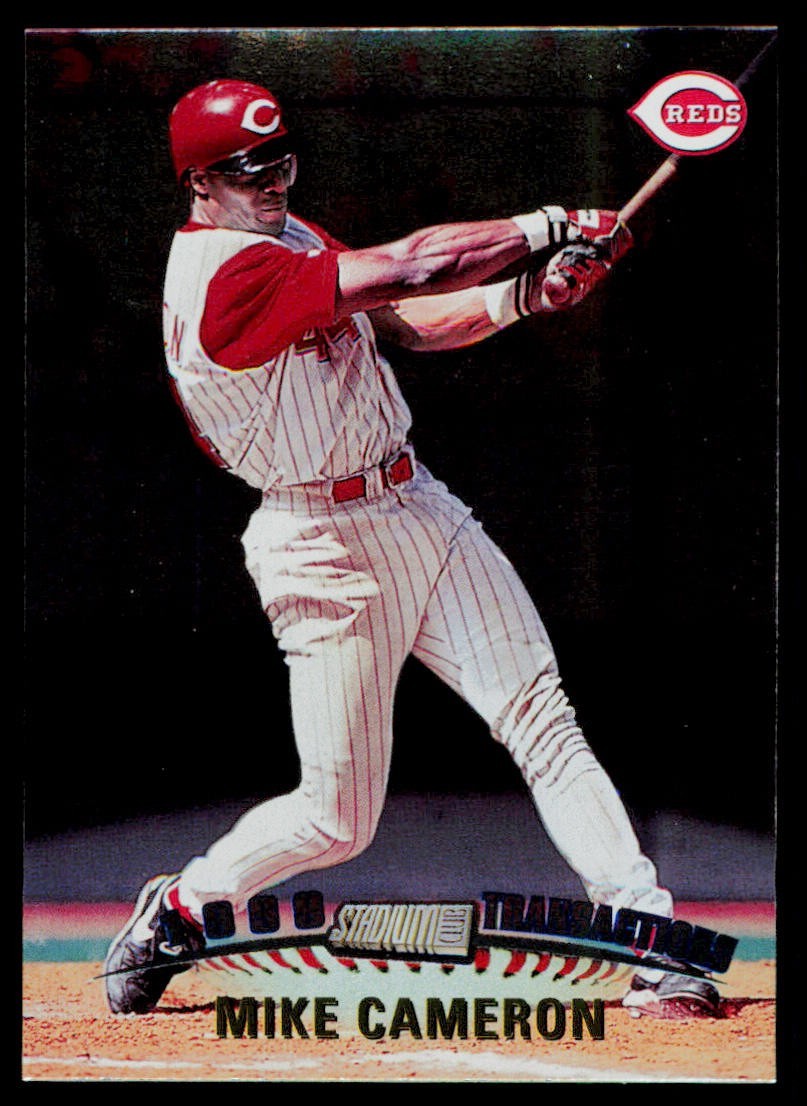 1999 Stadium Club #323 Mike Cameron  Cincinnati Reds Baseball Card