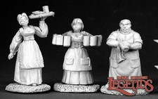 Reaper 02583 Townsfolk I Dark Heaven Legends Metal Miniature