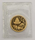 1987 Chinese Gold Panda 1/20 oz — photo from another recent sale