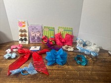 Lot of 23 Branded Hair Clips Scrunchies Assorted Colors Hair Accessories