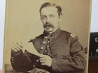 20th Massachusetts Inf. Lt. Henry M. Bond cdv photo died at Wilderness VA