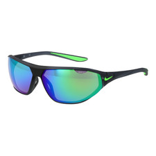 Nike Sunglasses DQ0993 021 Aero Swift M Grey Rectangular Reflective 65mm Unisex