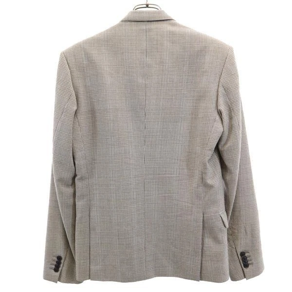 Used FACTOTUM Made in Japan wool Glen Check Pattern tailored jacket Men's - product detail image 2