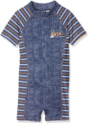 Playshoes Boys' UV Protection One-Piece Swim Shorts Ahoi, Size 110-16 (B-Grade)