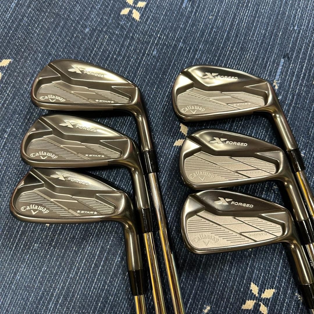 Callaway X Forged Star Smoke 5P Iron Set 6-Piece 19 Degree