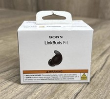 Sony WF-LS910N LinkBuds Fit True Wireless Noise-Canceling Earbuds Black 