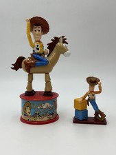 Disney McDonald's Toy Story 2 Woody Bullseye Figures Lot 2 Multicolor Vintage