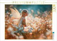 Calvendo Puzzle Flower Fairy In The Light Of The Morning | 1000 Pieces, Finished