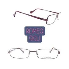 Purple Metal Eyeglass Frame For Women RG40704 ROMEO GIGLI Vintage