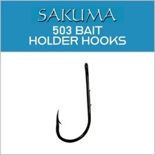 SAKUMA 503 BAIT HOLDER HOOKS - ALL SIZES | NEW - SEA FISHING HOOKS