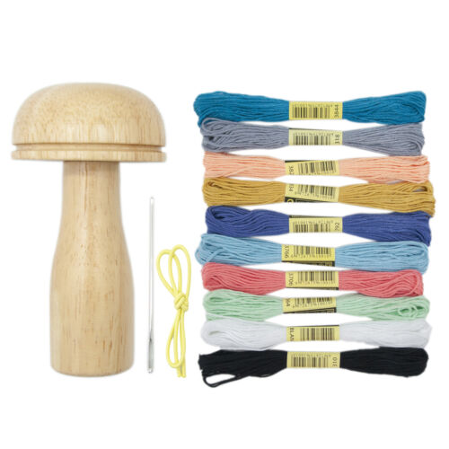 13pcs Sweater With Thread Socks Darning Mushroom Set Portable Scarf Elastic Rope - Afbeelding 1 van 9