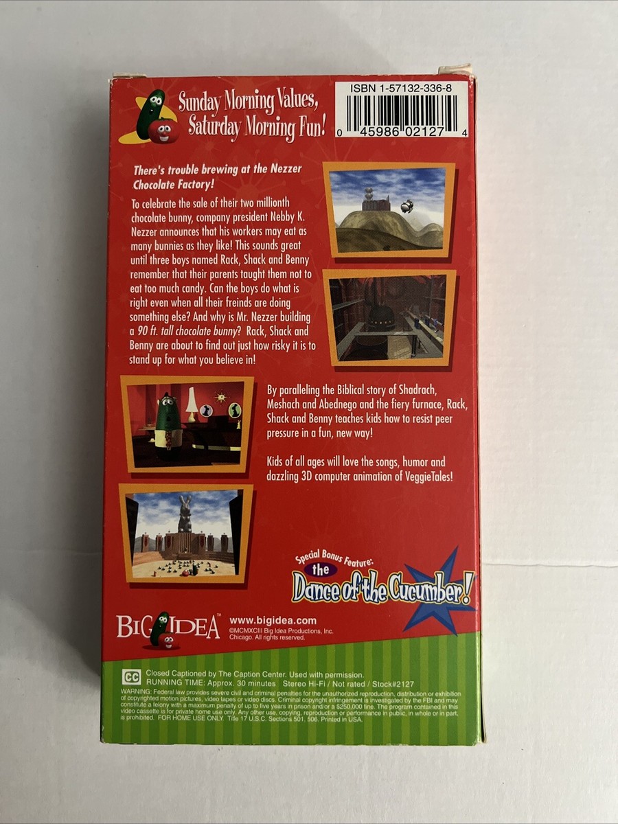 VeggieTales - Rack, Shack, and Benny (VHS, 1998) 45986021274| eBay