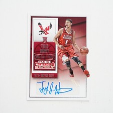 2015-16 Panini Contenders Draft Picks #147 Tyler Harvey Red jersey Auto