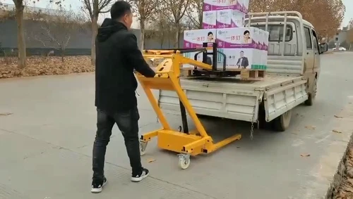 Teleskop Elektrische Gabelstapler Werkstatt 24v Batterie Palettengabelstapler - Bild 1 von 22